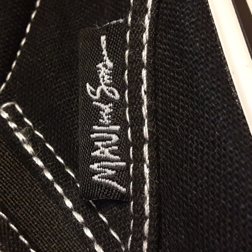 MAUI & SONS Slip-On  Men's 12.0 Skull Black/White , Born In Maui- Raised in Cali - Picture 6 of 12